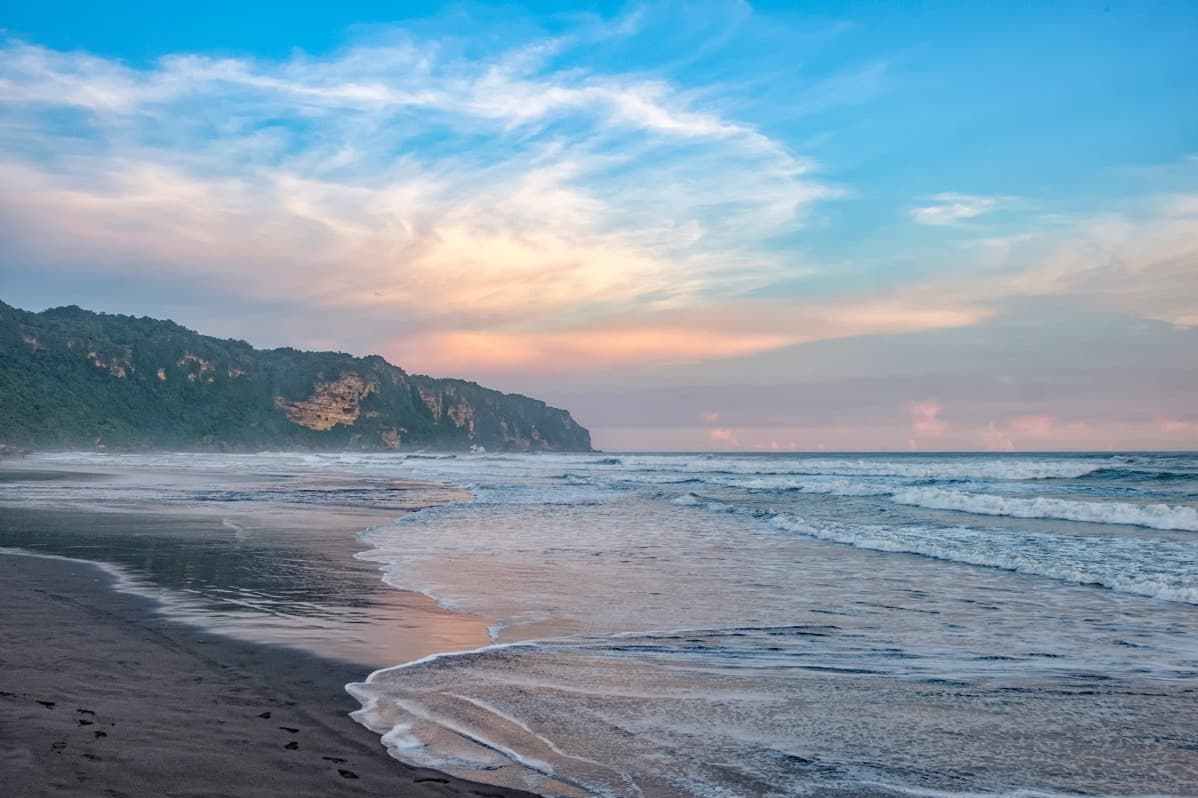 Der Strand von Parangtritis